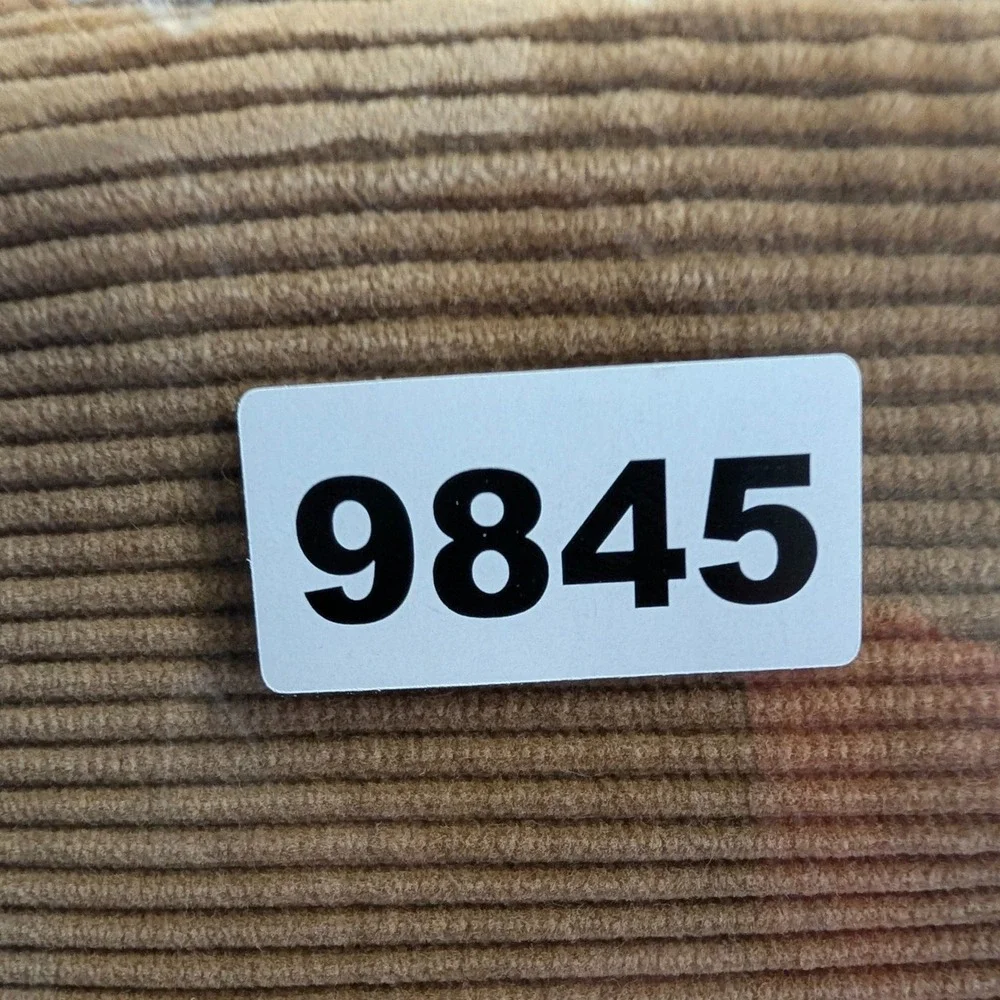 Vintage‎ Polo Ralph Lauren Andrew Pants Men 38x32 Tan Corduroy Pleated Trousers